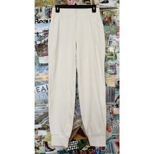 Cream Oats Fabletics On The Go Cold Weather Joggers S